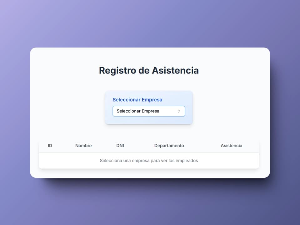 HR Web Application - Pueble SA - Image 6